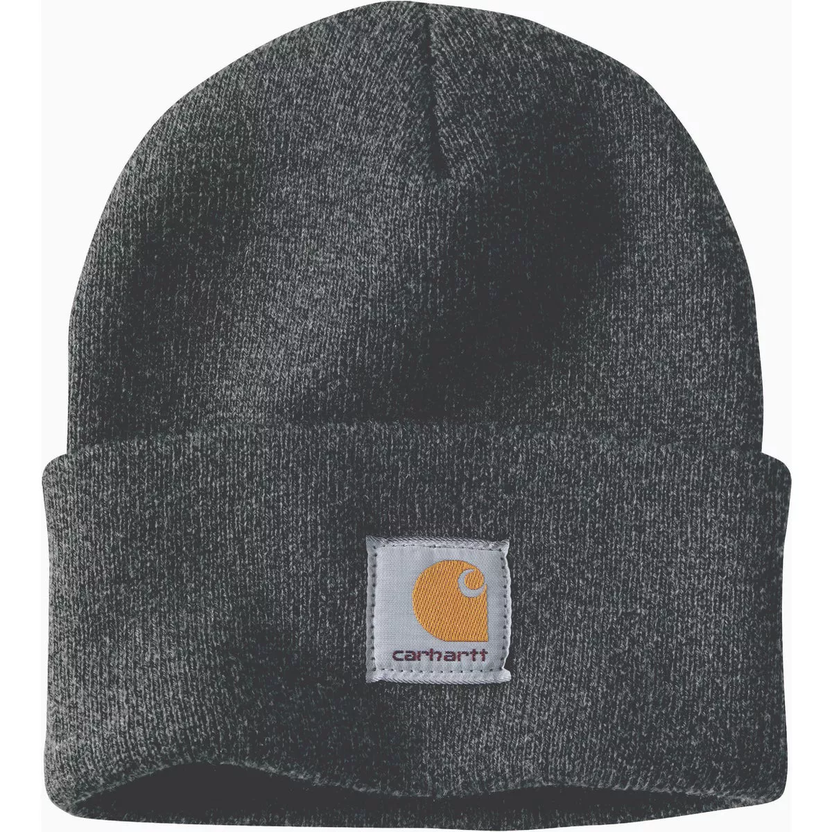 Carhartt Coal Heather Knit Cuffed Beanie