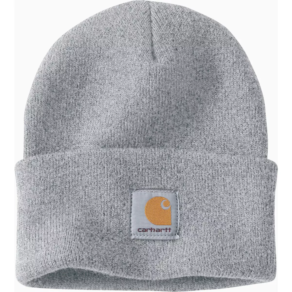 Carhartt Heather Gray Knit Cuffed Beanie