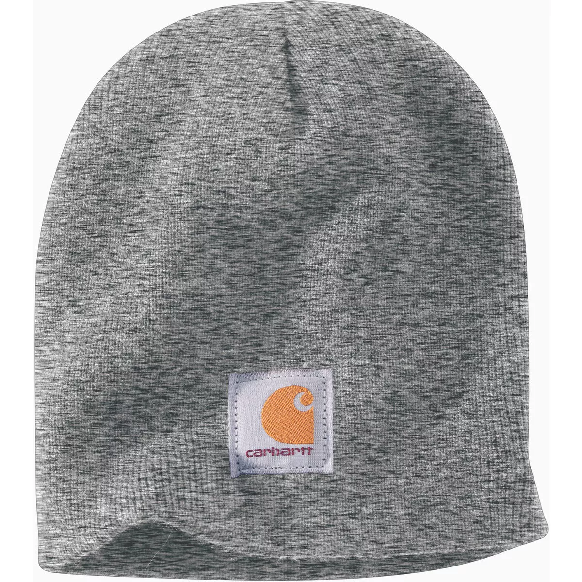 Carhartt Men's Heather Gray Rib Knit Acrylic Beanie