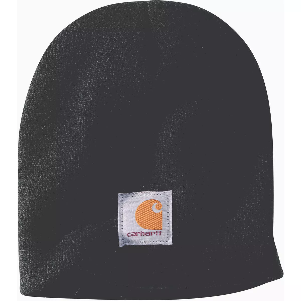 Carhartt Men's Black Rib Knit Acrylic Beanie
