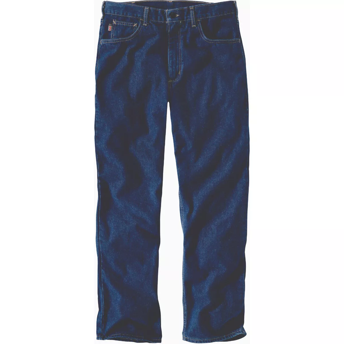 Carhartt Men's 44x30 Signature Denim Flame-Resistant Jeans, Relaxed Fit