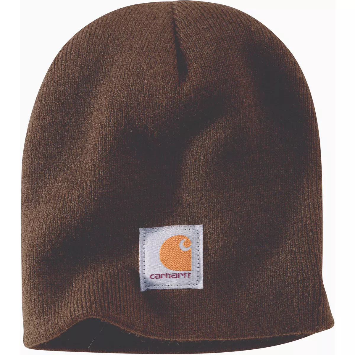 Carhartt Men's Canyon Brown Rib Knit Acrylic Beanie