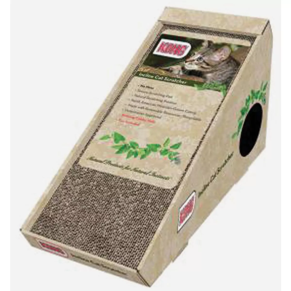 Kong Incline Scratcher with Cat Toy
