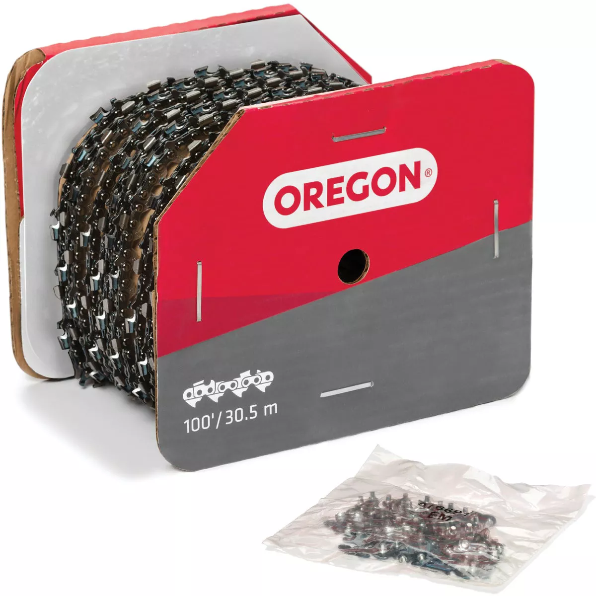 Oregon AdvanceCut 3/8 In. Low Profile .050 Ga. 100 Ft. Chainsaw Chain ...