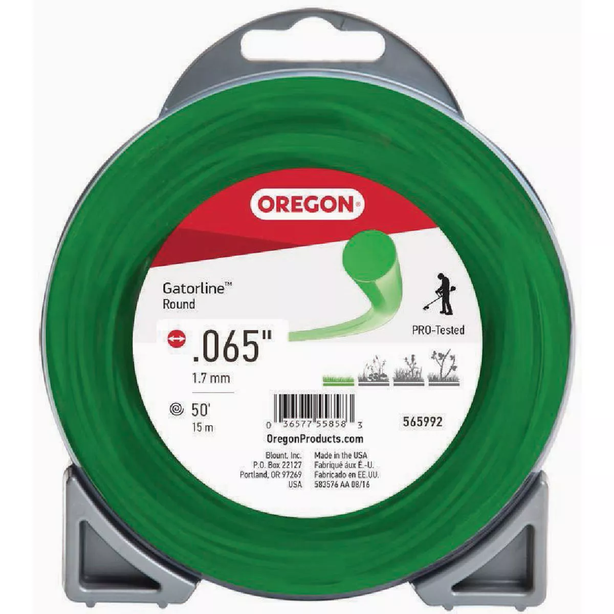 Oregon Gatorline .065 In. x 50 Ft. Round Trimmer Line