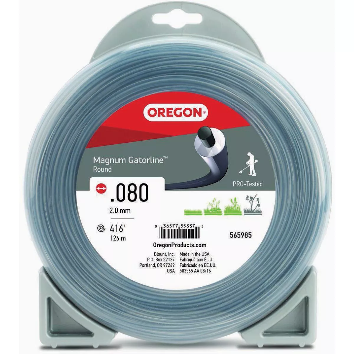 Oregon Magnum Gatorline 0.080 In. x 416 Ft. Supertwist Trimmer Line