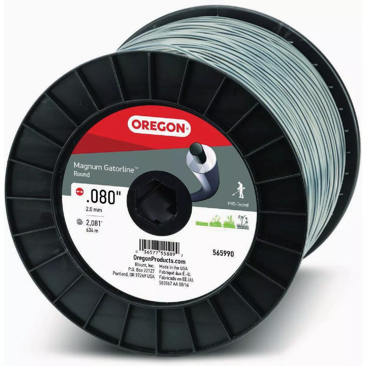 Oregon Magnum Gatorline .080 In. x 81 Ft. Round Trimmer Line | True ...