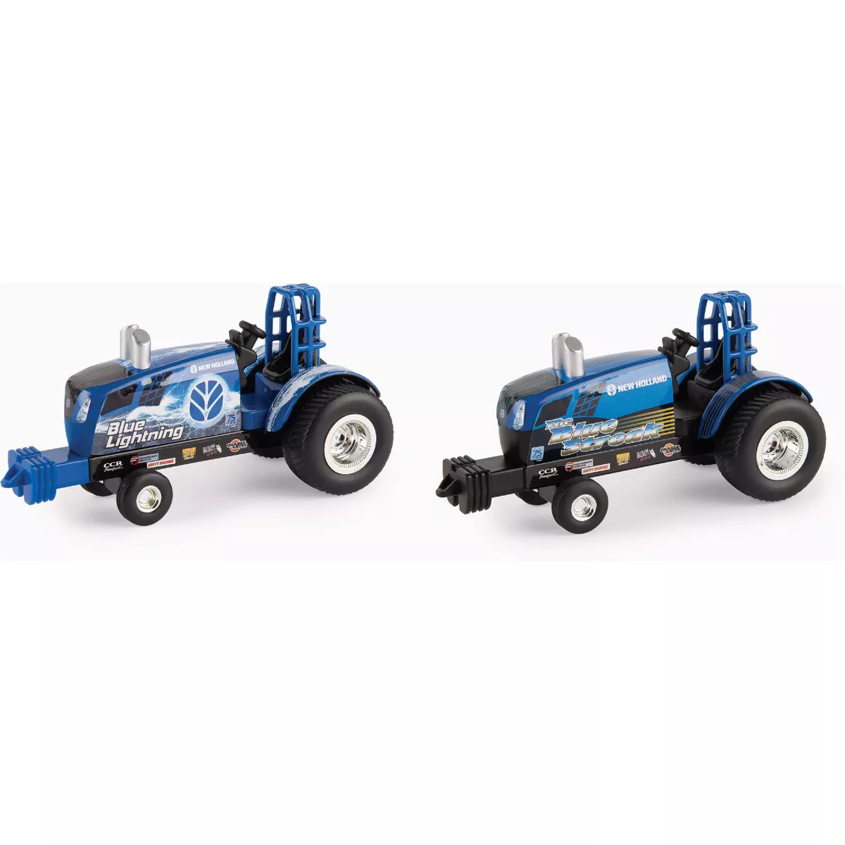 NEW HOLLAND Die-Cast Metal 1:64 Puller Tractor