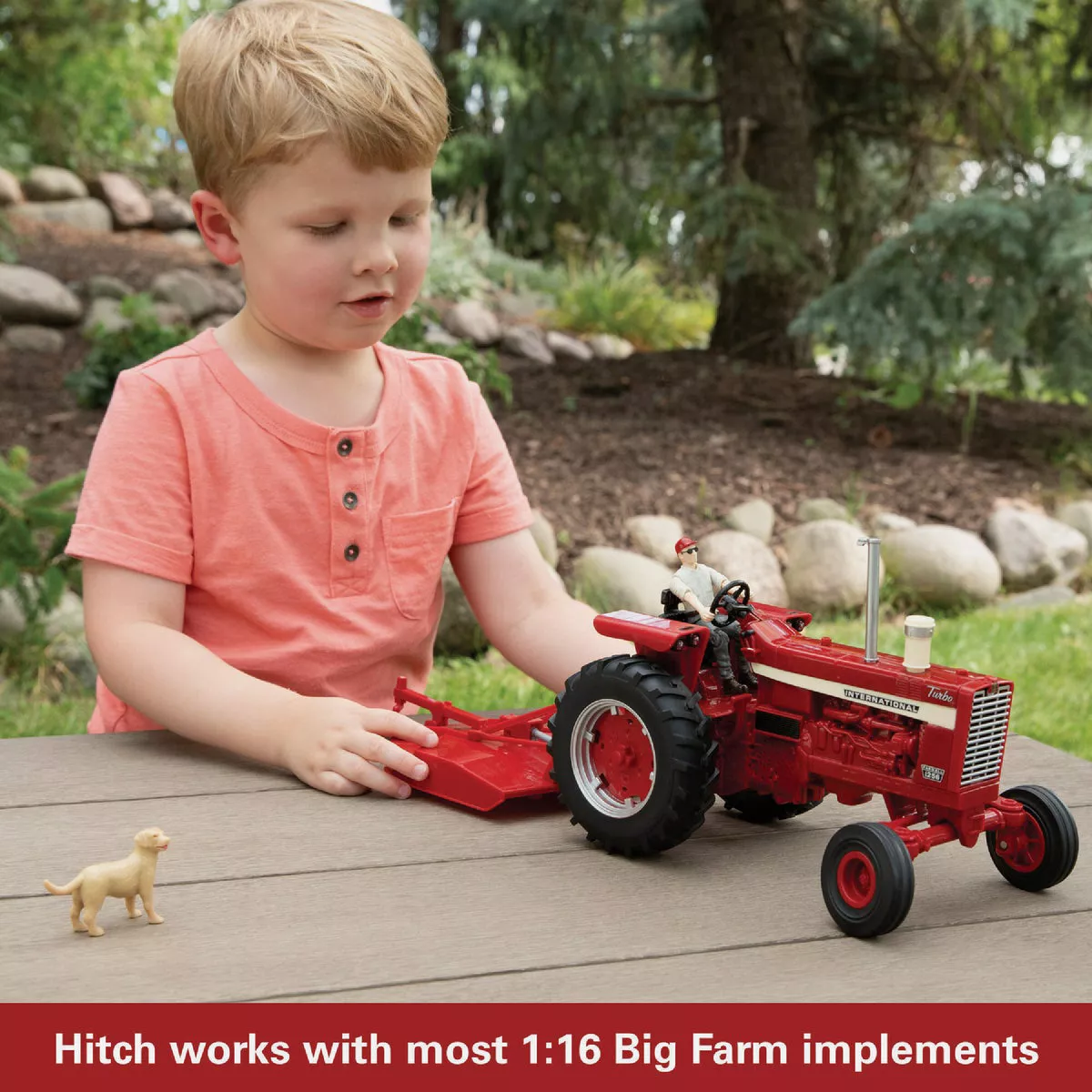 Farmall Big Farm 1256 1:16 Tractor with Mower- - photo 3