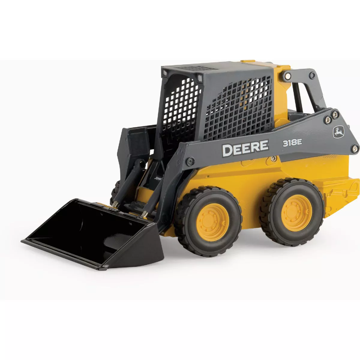 JOHN DEERE 318E Die-Cast Metal 1:16 Skid Steer Loader