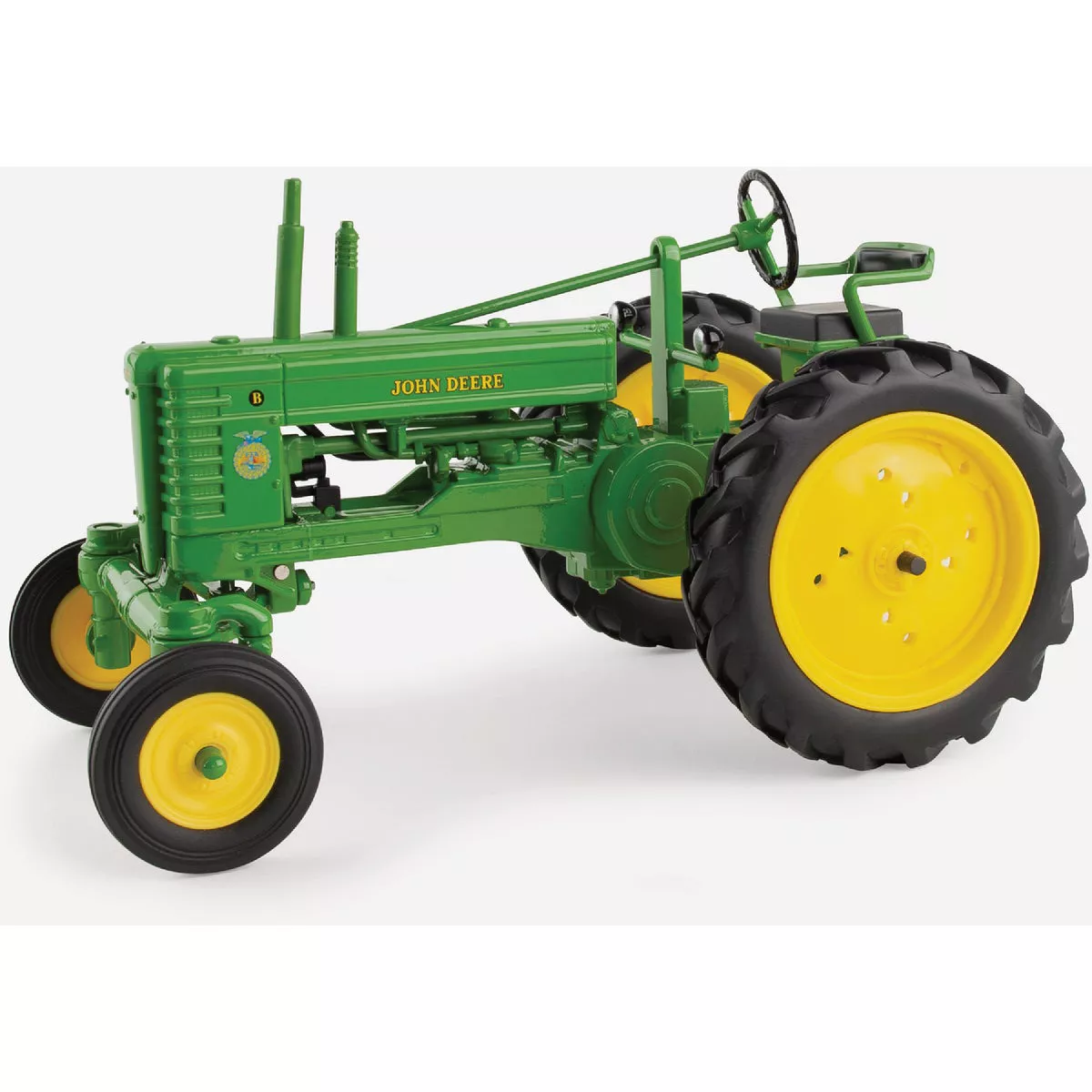John Deere Styled B 1:16 Tractor