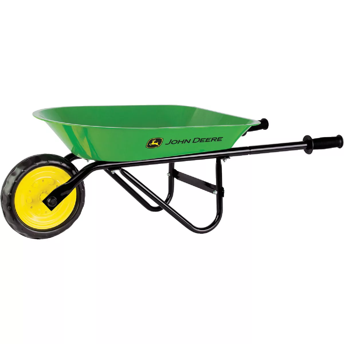 Tomy John Deere Green Steel Kids Wheelbarrow