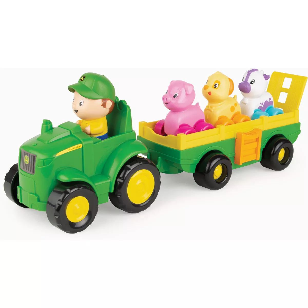 JOHN DEERE Kids Animal Sounds Wagon Ride