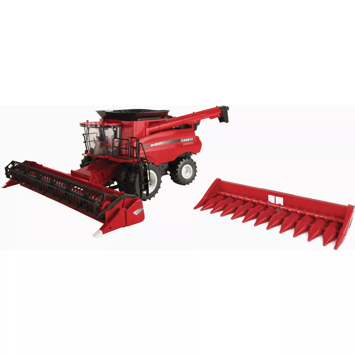 Case IH Big Farm M2 1:16 8240 Combine with 3020 Grain & Corn Head