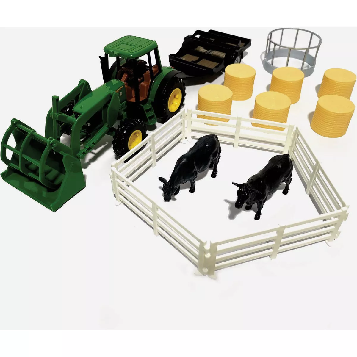 John Deere 1:32 Haying Set (21-Piece)-