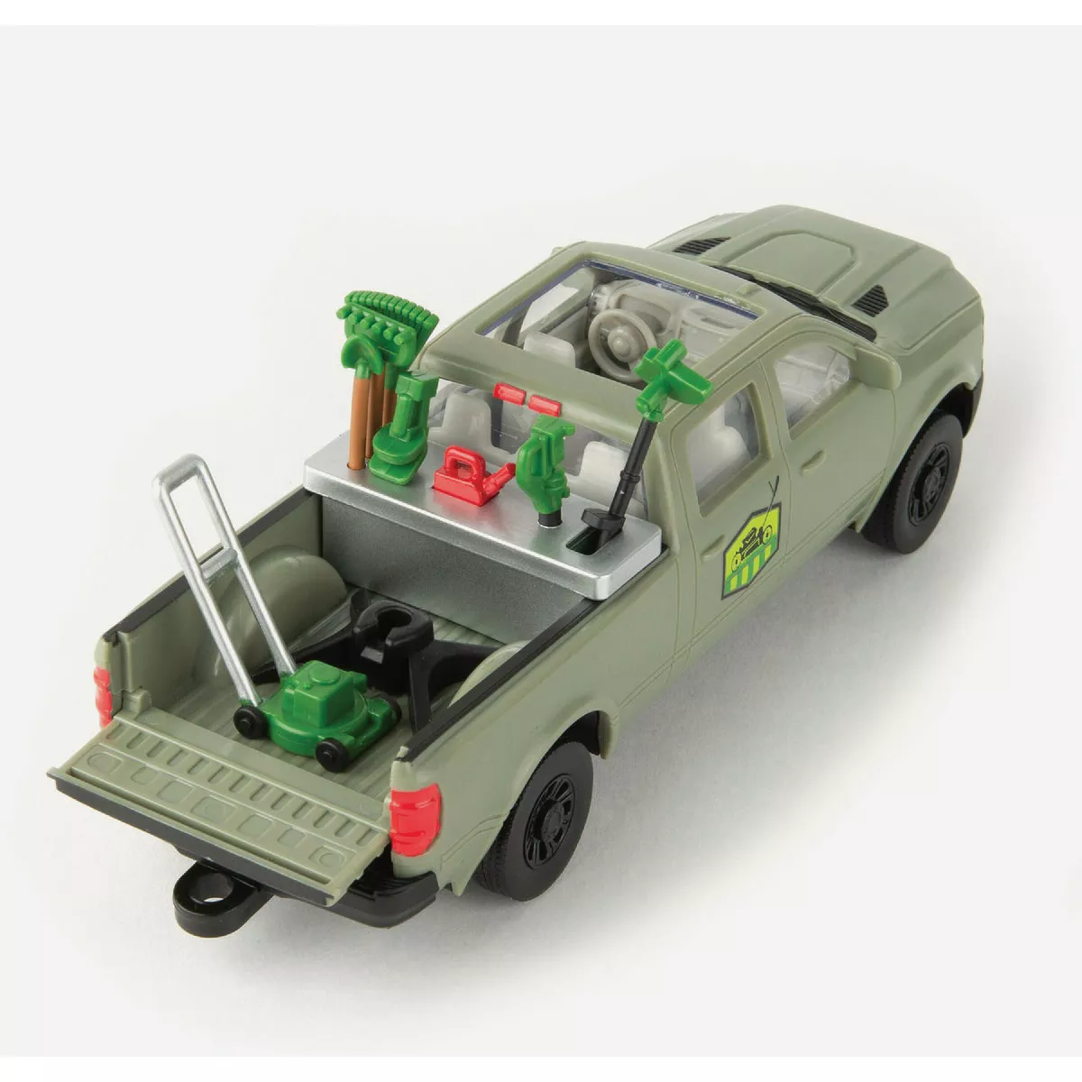 John Deere 1:32 Lawn Care Toy Set (15-Piece)- - photo 2