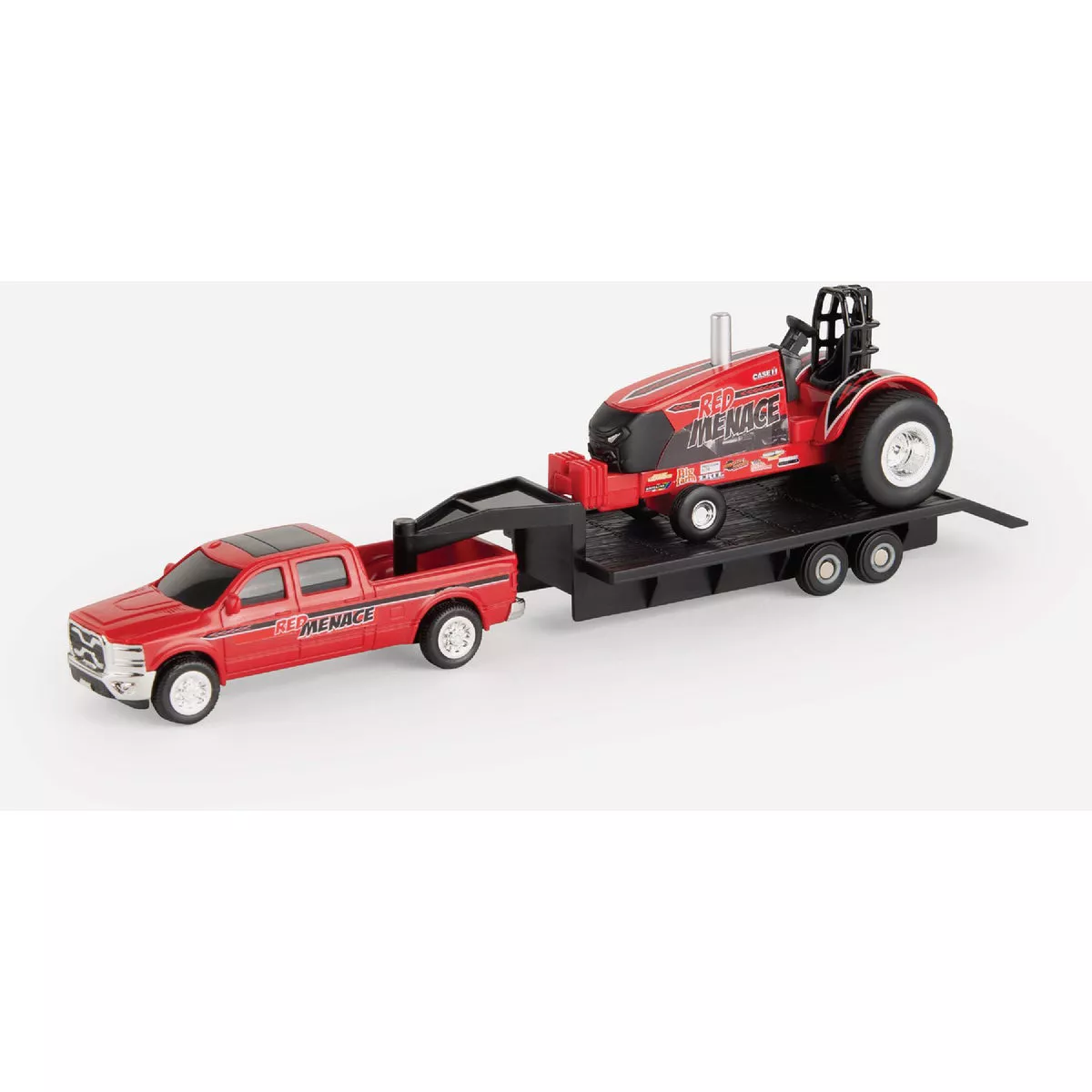 Case IH 1:64 Puller Tractor & Truck Toy Set