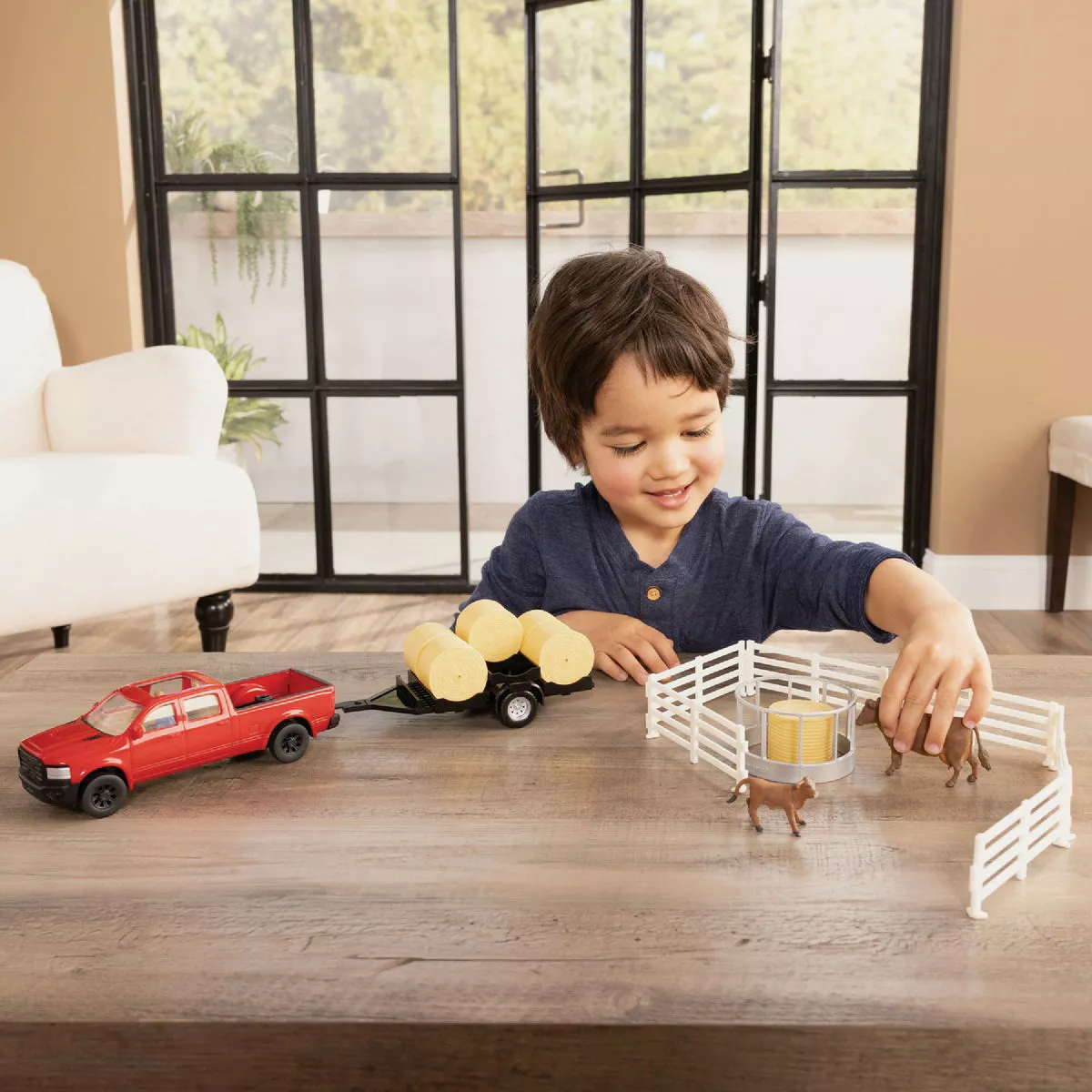 Ertl 1:32 Truck Haying Set - photo 3