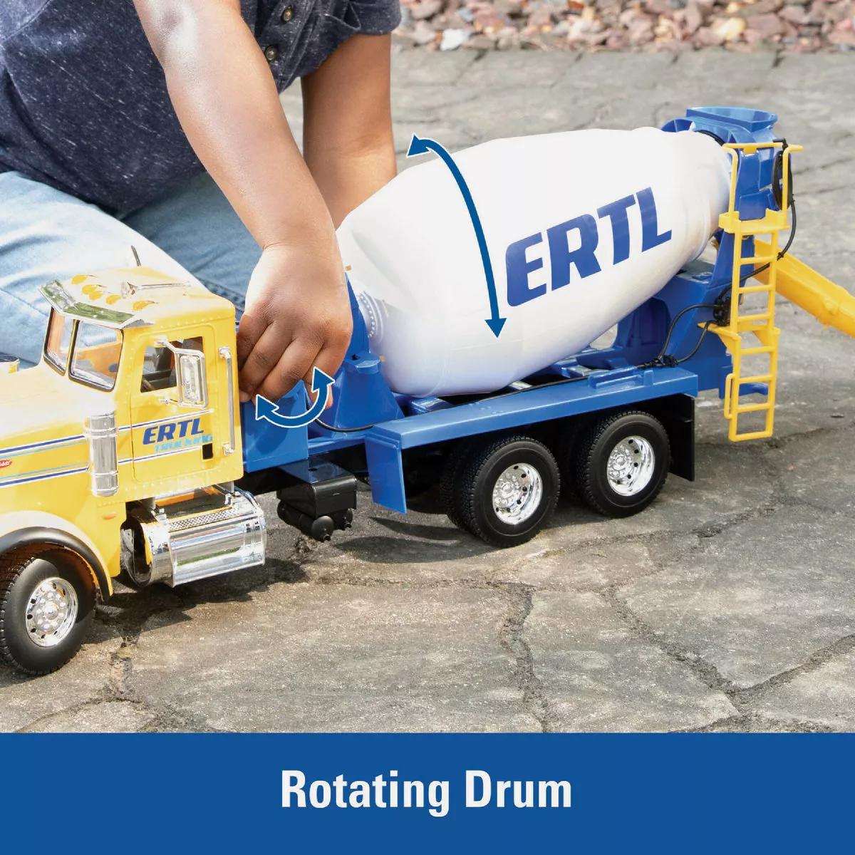 Peterbilt Big Farm 1:16 Cement Mixer- - photo 2