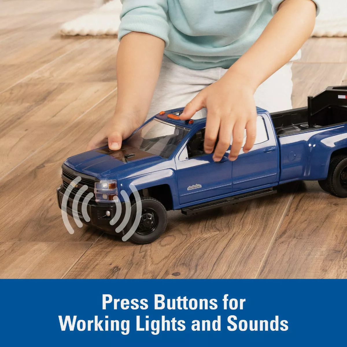 Chevy Big Farm 1:16 Pickup & Trailer - photo 3