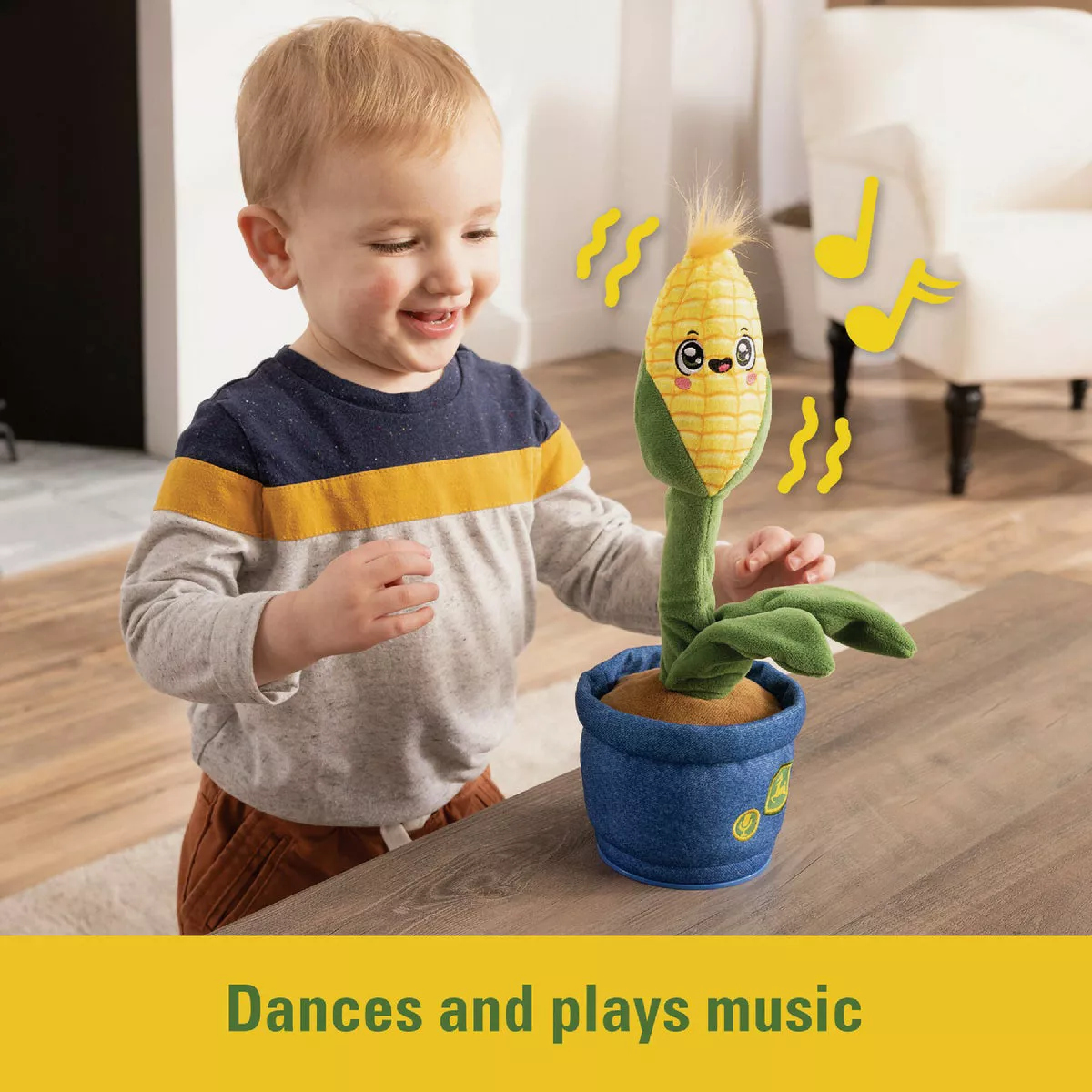 John Deere Corny Dancer Plush Musical Toy - photo 5