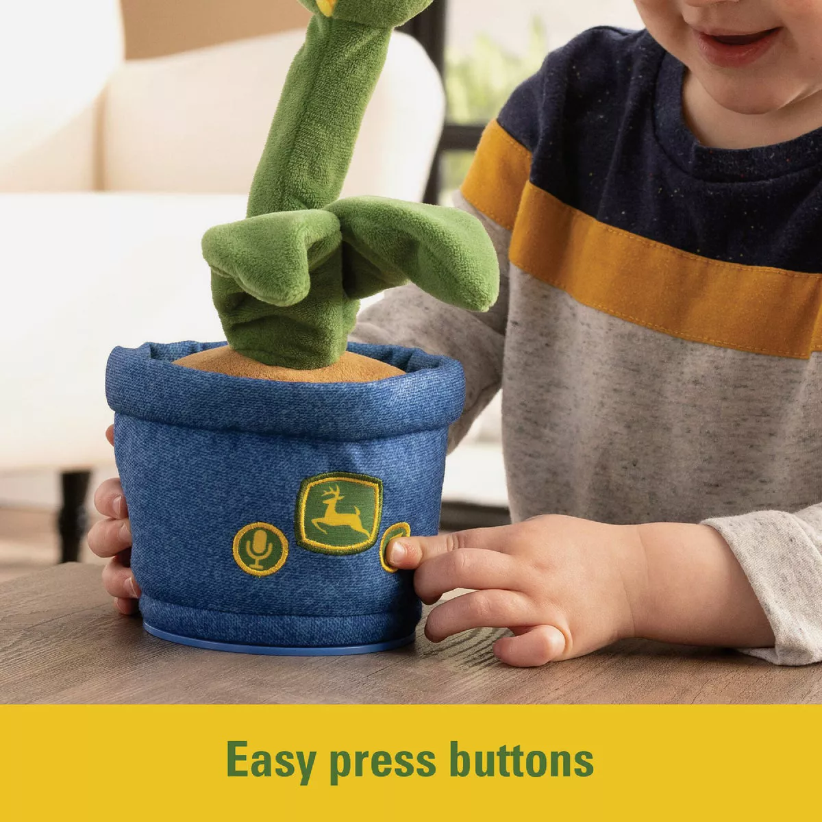 John Deere Corny Dancer Plush Musical Toy - photo 3