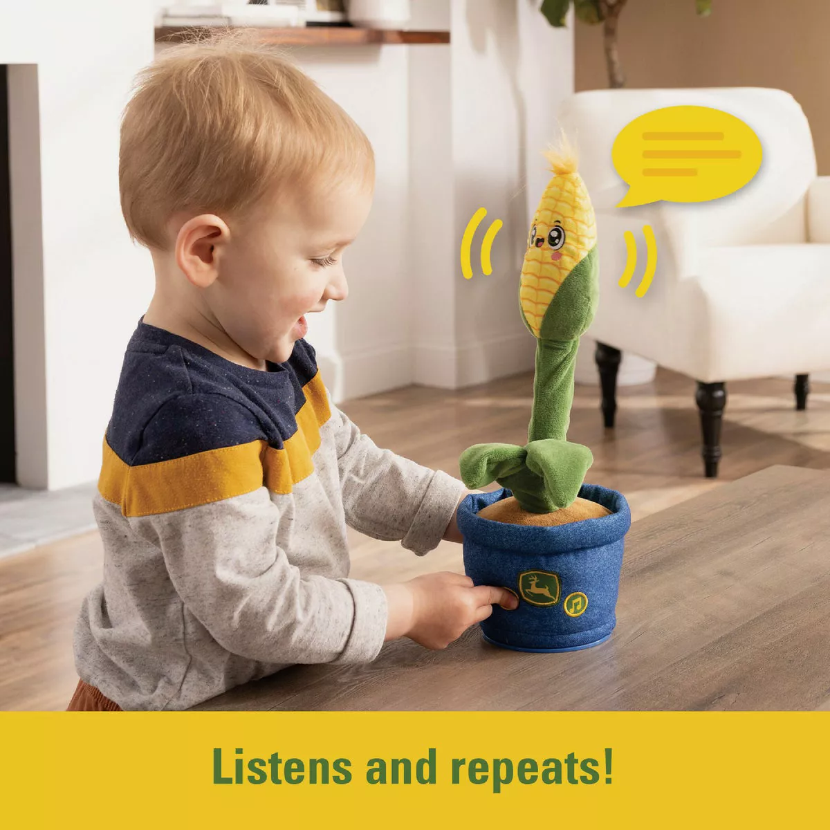 John Deere Corny Dancer Plush Musical Toy - photo 6