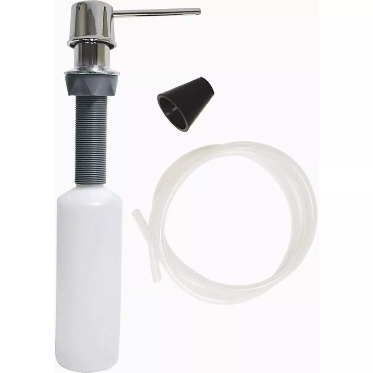 Danco Chrome Universal Soap Dispenser with Straight Nozzle