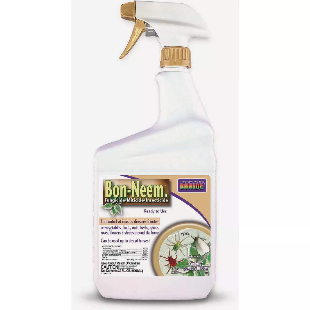 Bonide Bon-Neem 1 Qt. Ready To Use Neem Oil