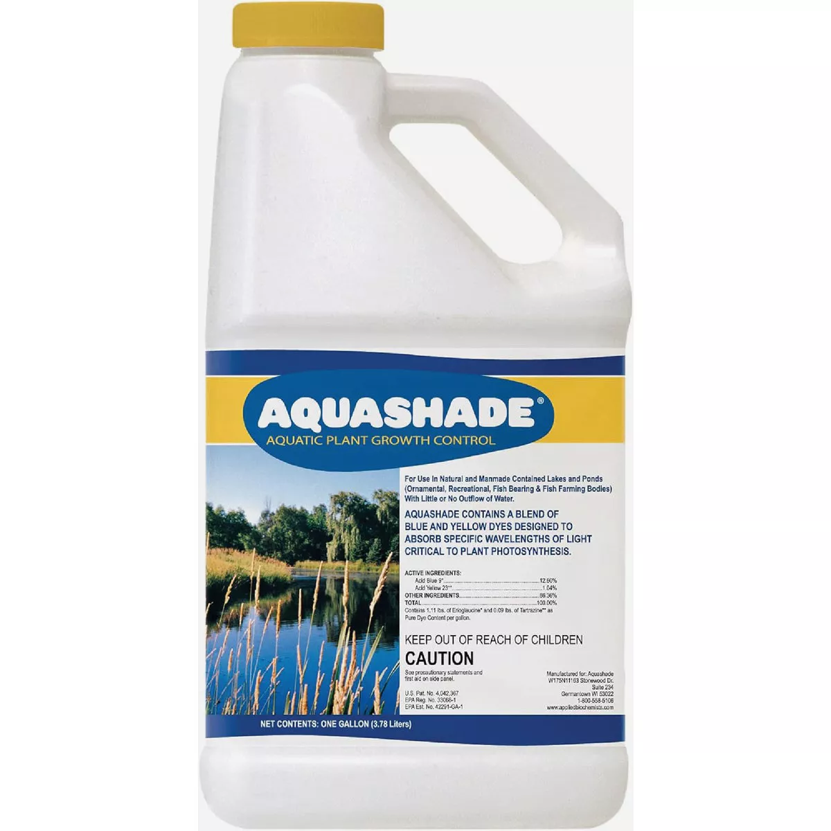 Aquashade 1 Gal. Pond Dye & Treatment