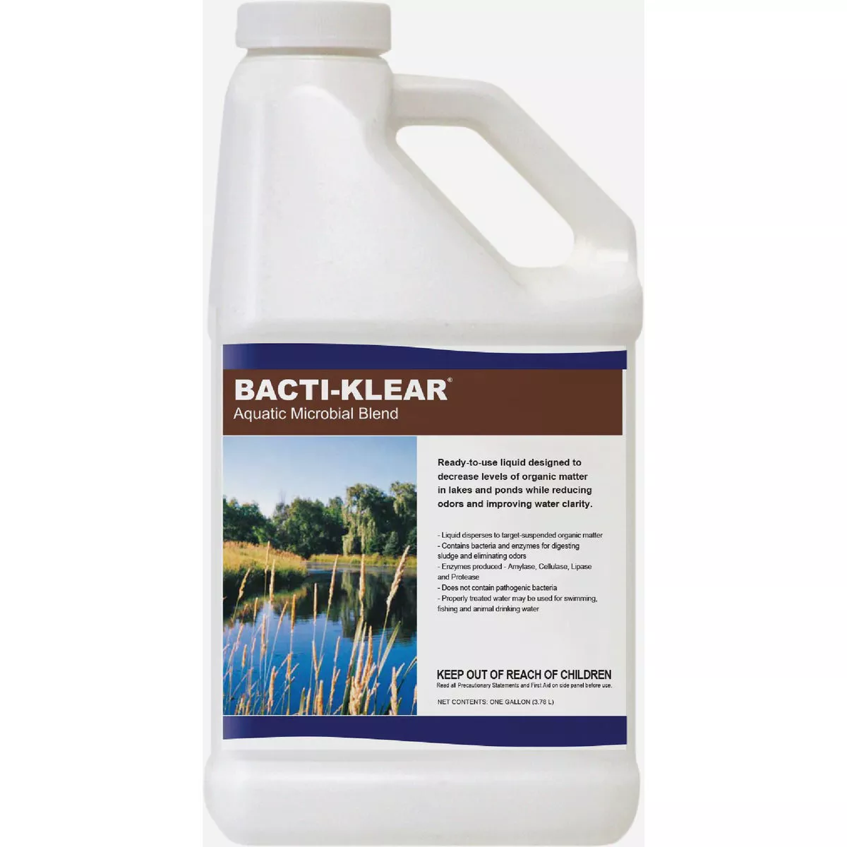 Bacti-Klear 1 Gal. Liquid Aquatic Microbial Blend