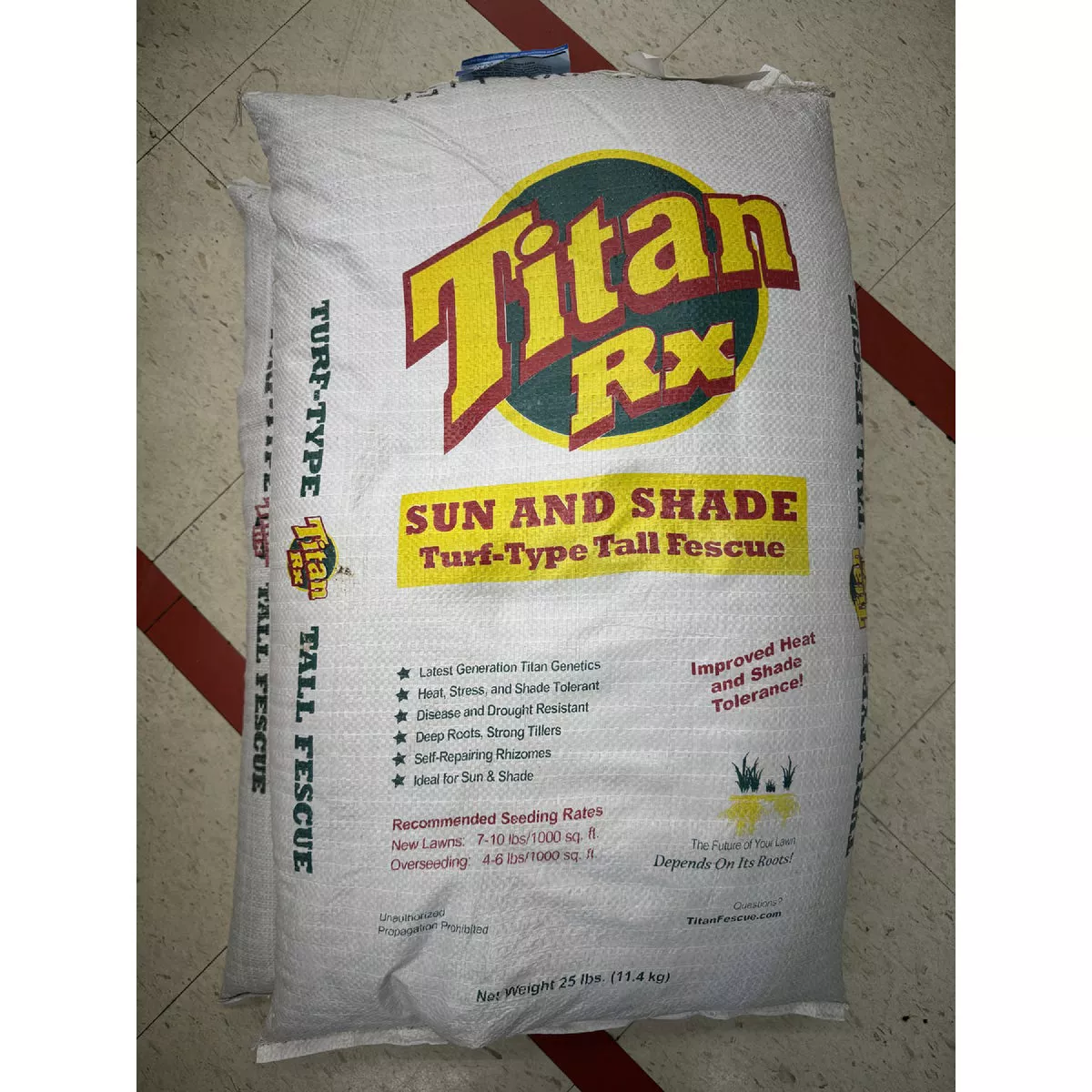 Titan Rx 25 Lb. Turf-Type Tall Fescue Grass Seed