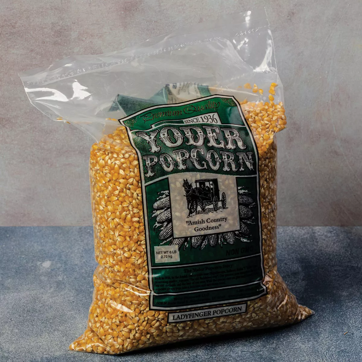 Yoder Popcorn 6 Lb. Ladyfinger Popcorn