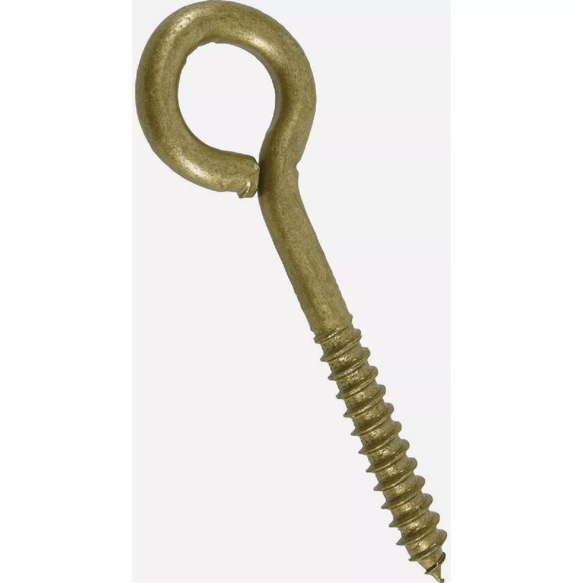 Hillman Durasteel 3/8 In. x 4-1/2 In. Gold Screw Eye-