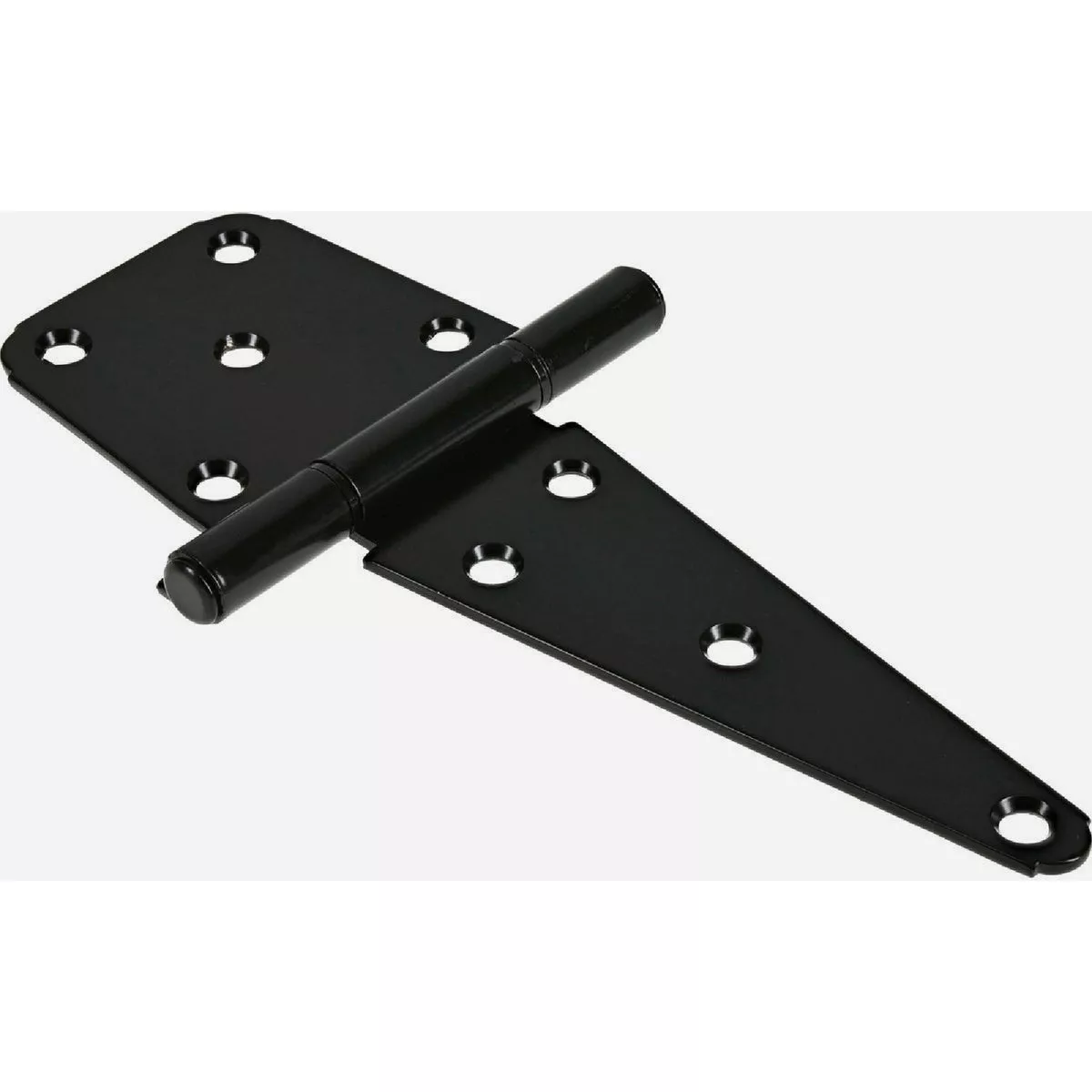 Hardware Essentials 6 In. Black Steel Heavy-Duty Tee Hinge