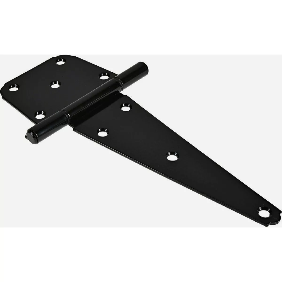 Hardware Essentials 8 In. Black Steel Heavy-Duty Tee Hinge
