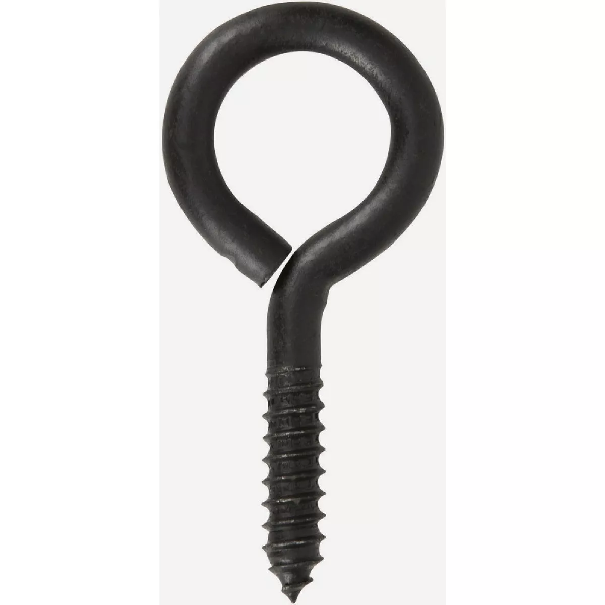 Hillman Durasteel 0.363 In. x 3-7/8 In. Black Flagged Screw Eye