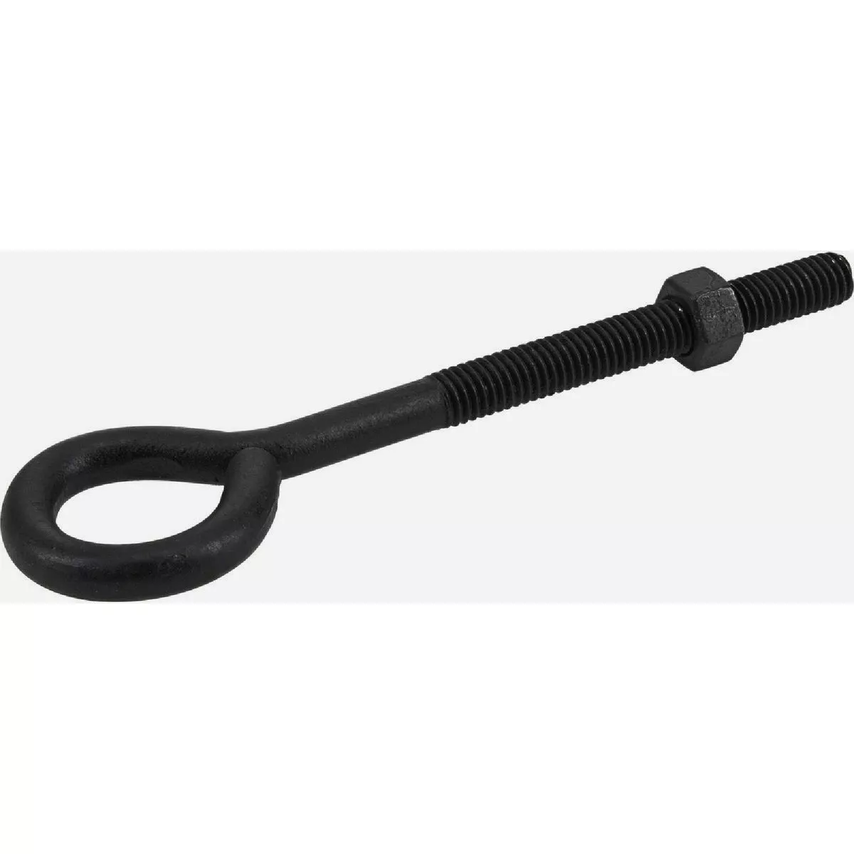 Hillman Durasteel 3/8-16 x 6 In. Black Flagged Eye Bolt with Nut-