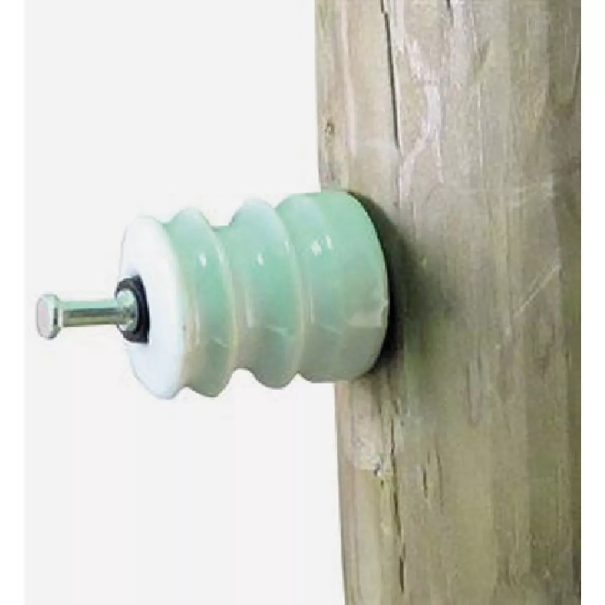 Dare Nail-On White Porcelain Electric Fence Insulator (25-Pack) - photo 2