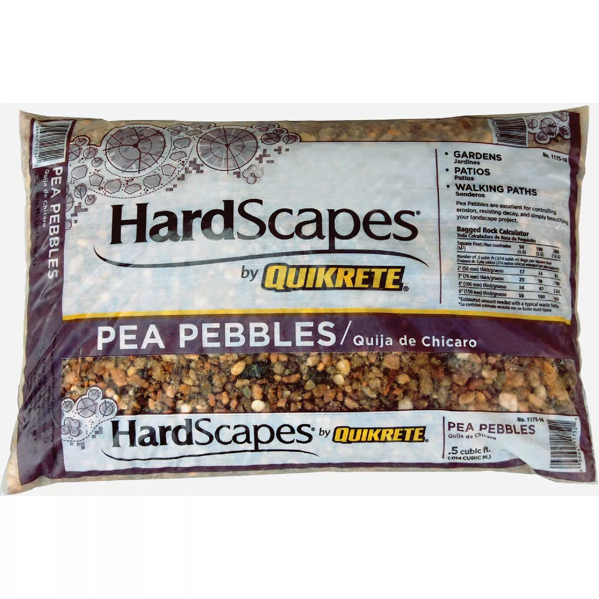 Quikrete Hardscapes 0.5 Cu. Ft. Pea Pebbles
