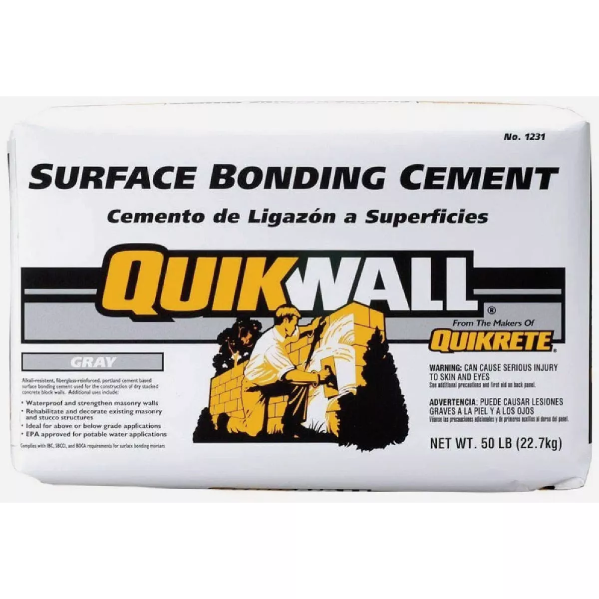 Quikrerte 50 Lb. Quikwall Surface Bonding Cement