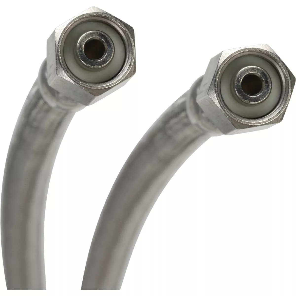 Fluidmaster Icemaker 1/4 In. C x 1/4 In. C x 120 In. L Braided Stainless Steel Appliance Connector