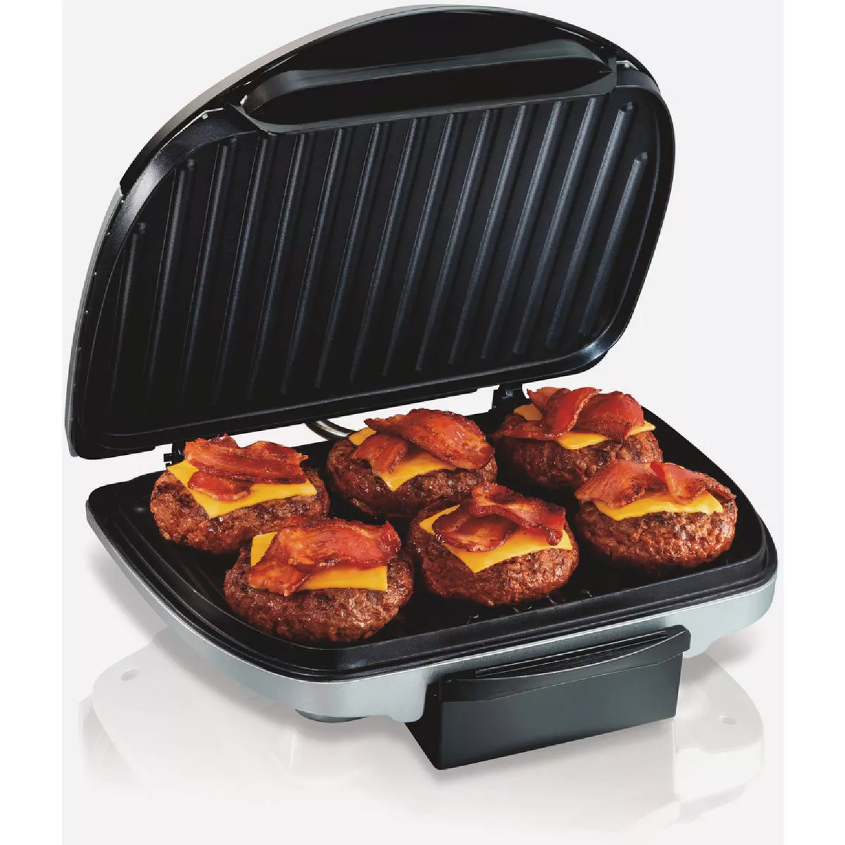Hamilton Beach 90 Sq. In. Silver Indoor Electric Grill