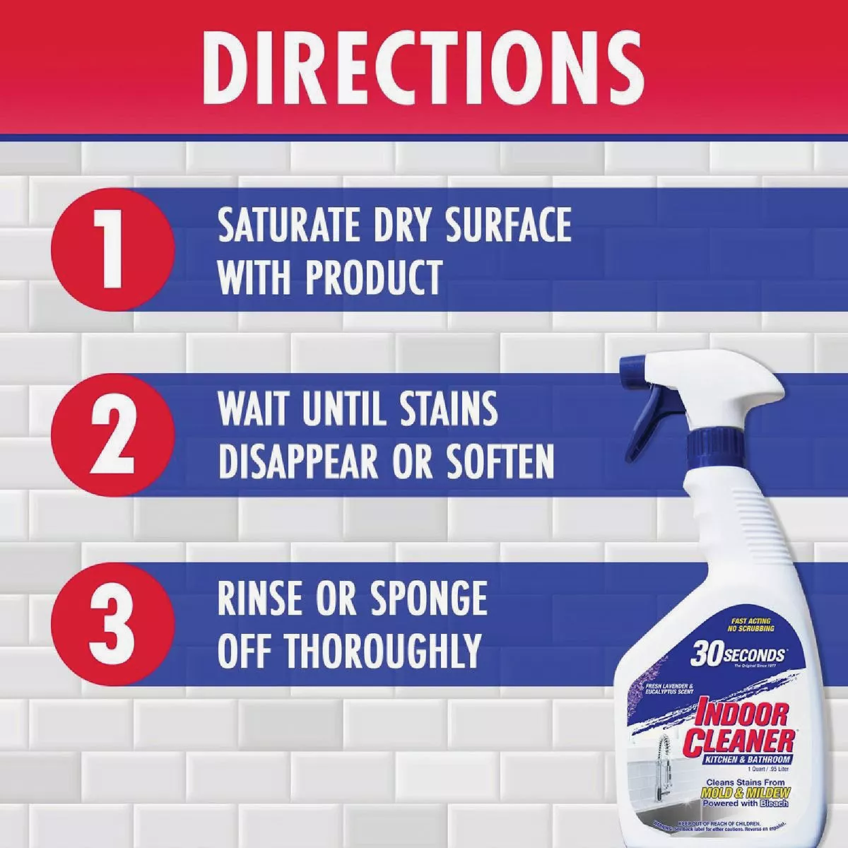 30 Seconds 32 Oz. Mold & Mildew Cleaner - photo 2