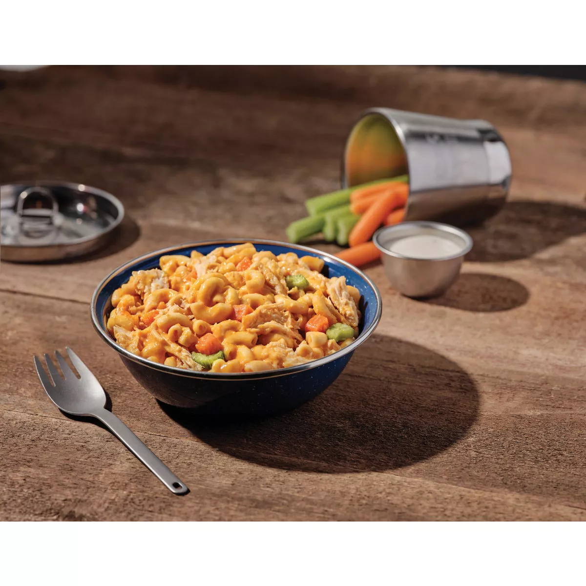 Mountain House Buffalo-Style Chicken Mac & Cheese Freeze-Dried Pouch - photo 4
