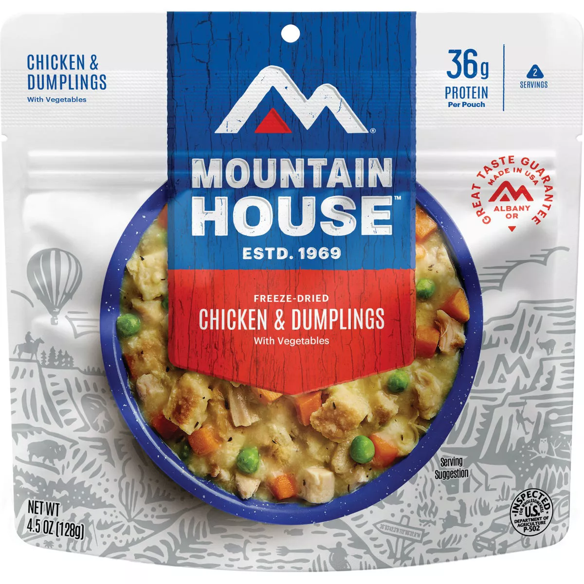 Mountain House Chicken & Dumplings Freeze-Dried Pouch | Do it Best