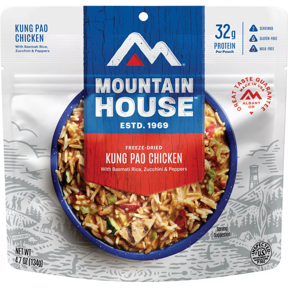 Mountain House Kung Pao Chicken Freeze-Dried Pouch- - photo 2