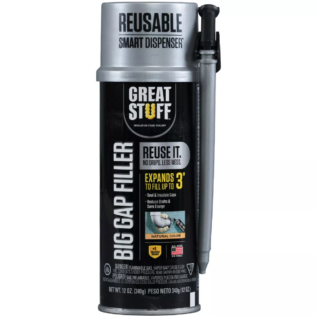 Great Stuff Smart Dispenser 12 Oz. Big Gap Filler