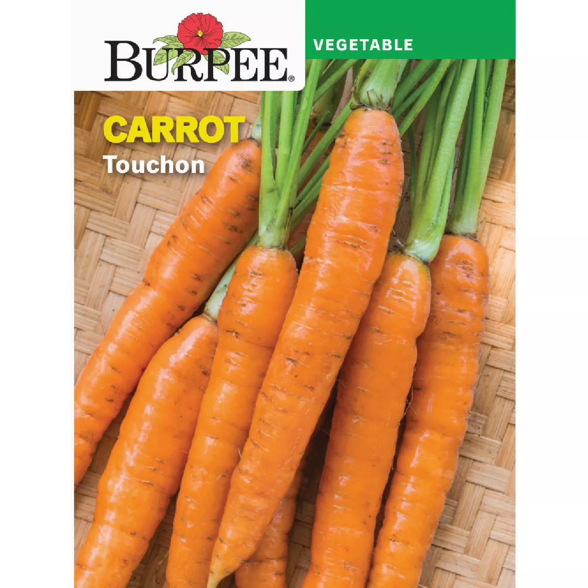 Burpee Heirloom Carrot Touchon Seed Packet