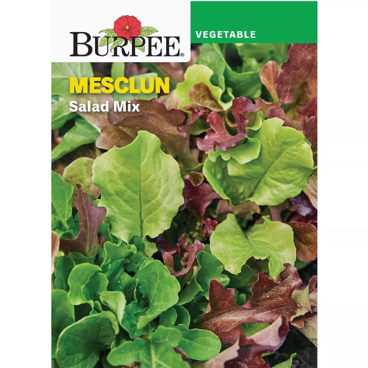 Burpee Mesclun Salad Mix Seed Packet-